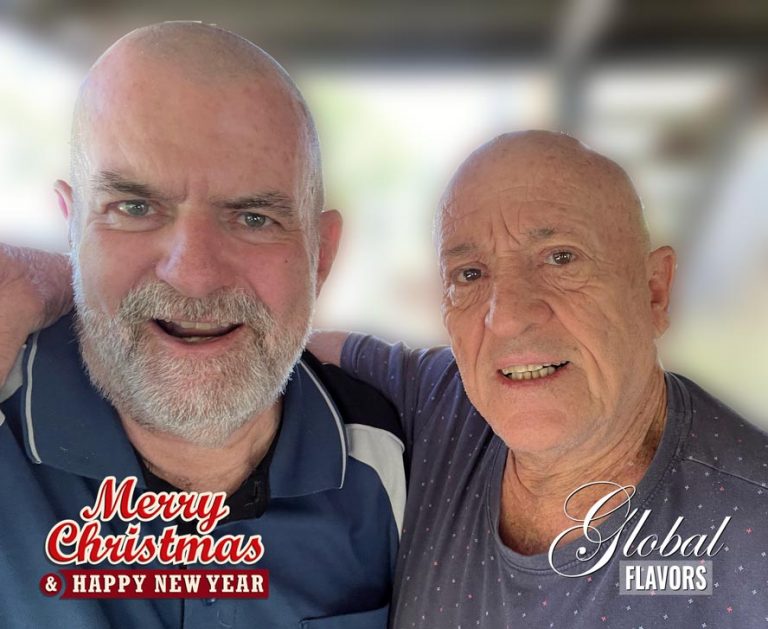 Season’s Greetings From Your Baldy Old Mates at Global Flavors!